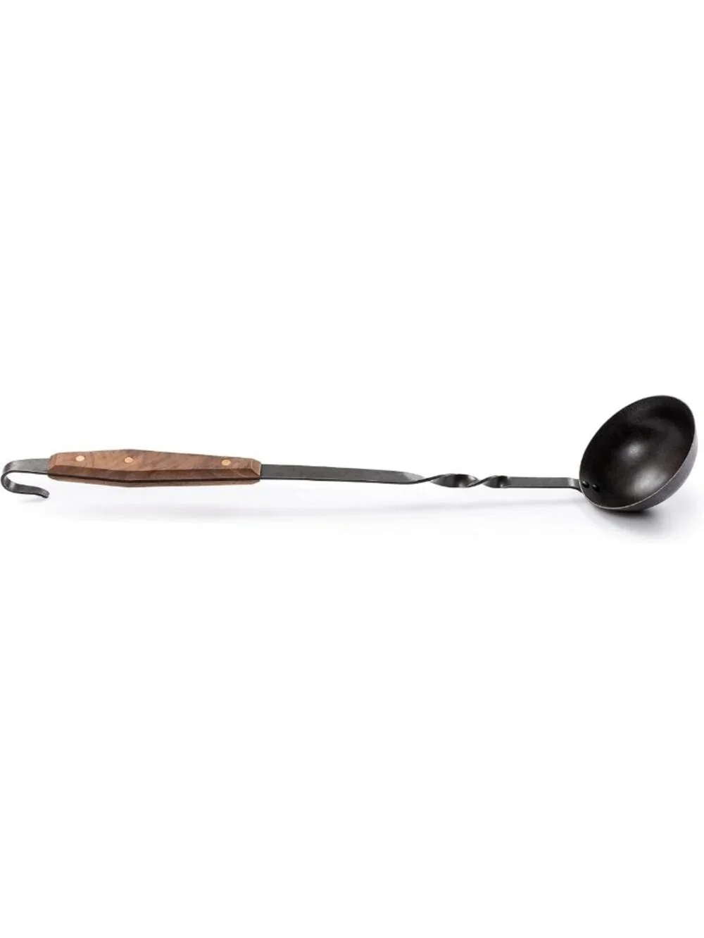Stainless Steel Cowboy Grill Ladle - Large Long Handle Soup Dipper for Outdoor